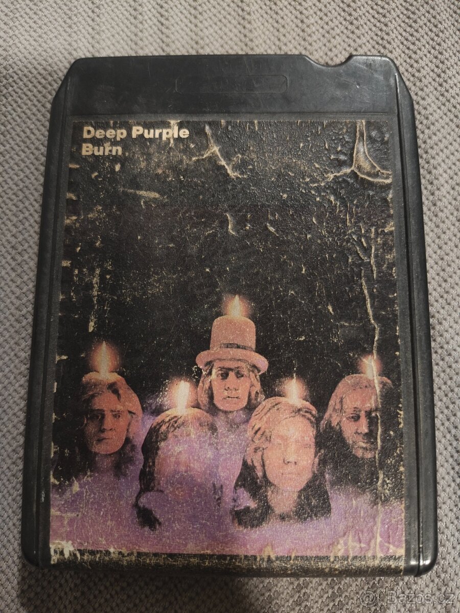 8-track kazeta cartridge Deep Purple Burn - 2
