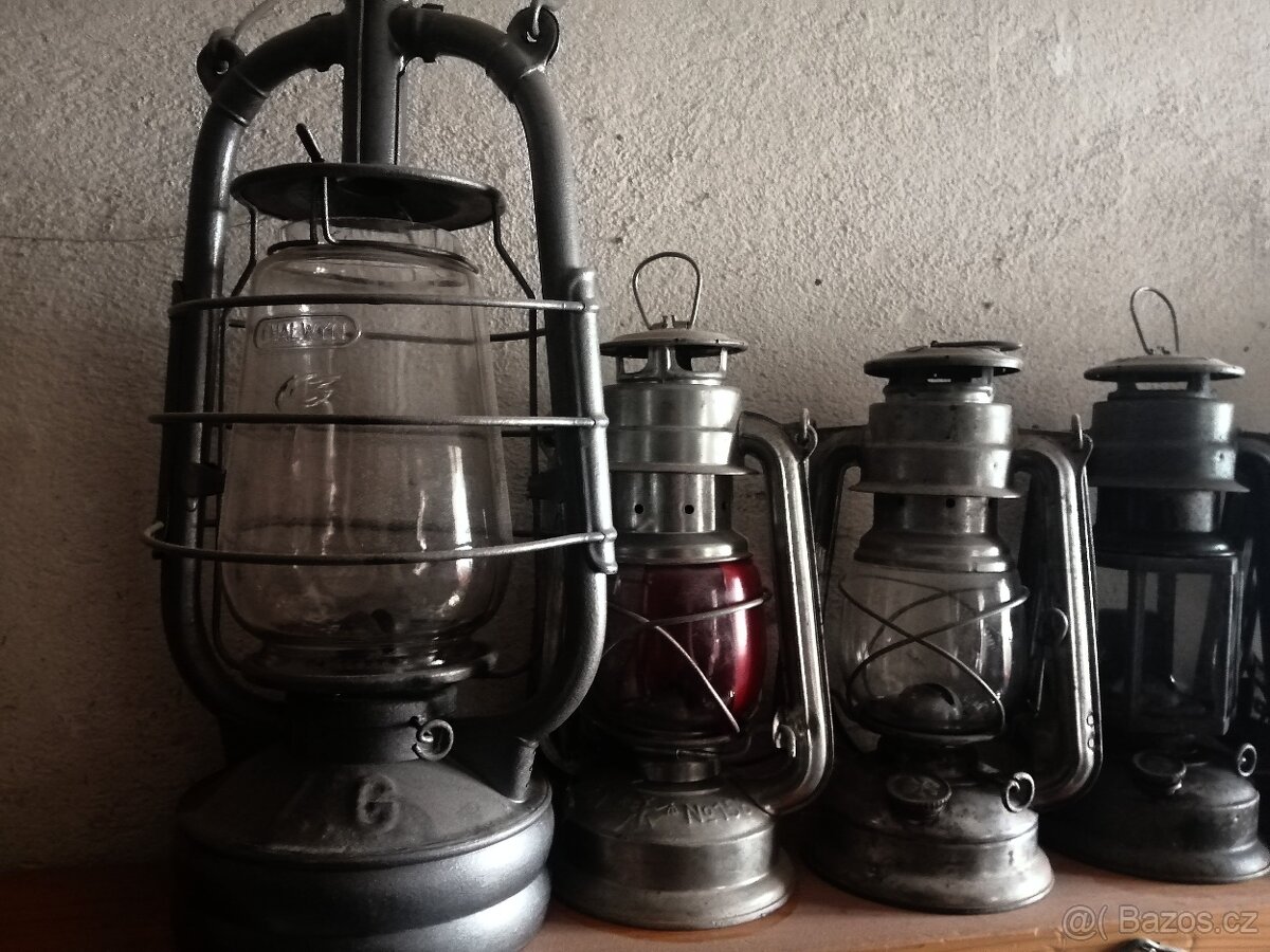 Petrolejové lampy 20ks - 2