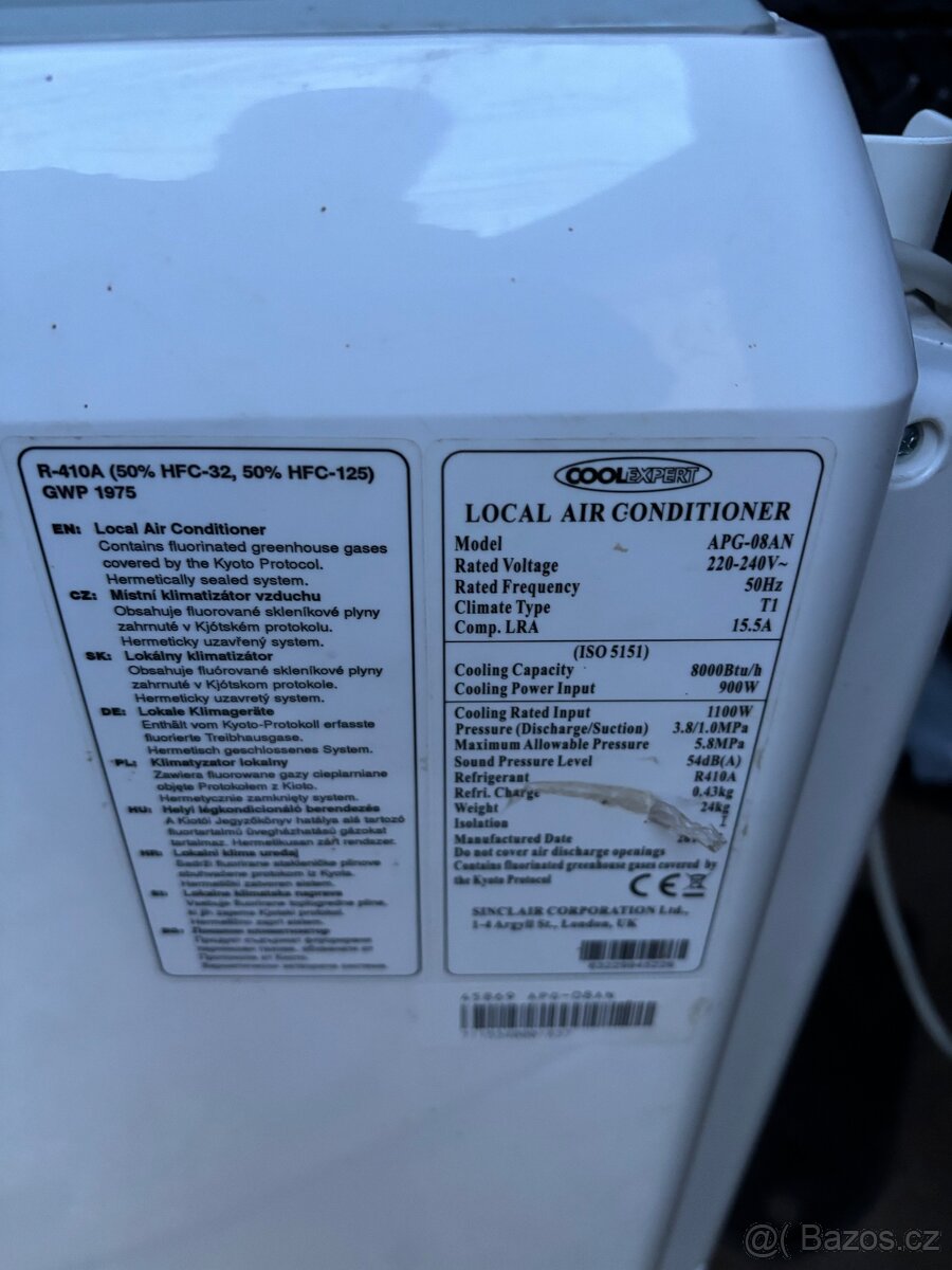 Přenosná klimatizace - 2