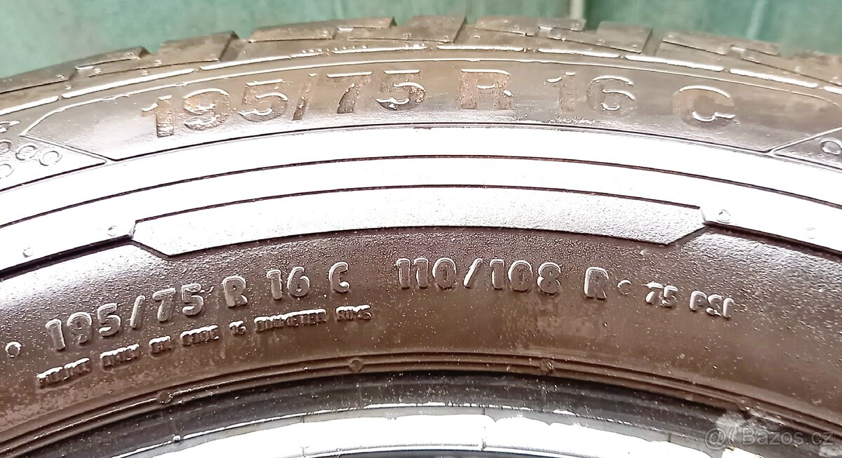 Pneumatiky Continental 195/75/16C 110/108 - 2