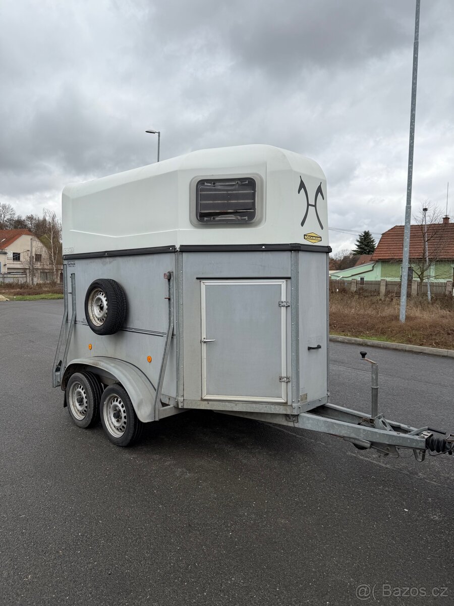 Přepravník přívěs konibus na koně Böckmann Duo - 2
