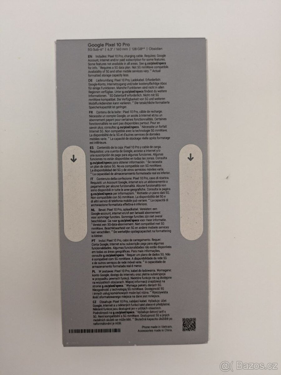 Google Pixel 10 Pro (128, Obsidian) - nerozbalený - 2