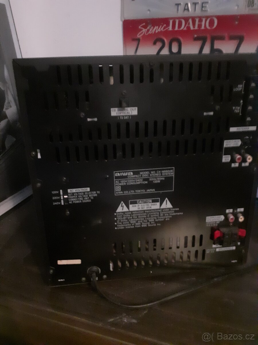 Aiwa hifi nefunkční - 2