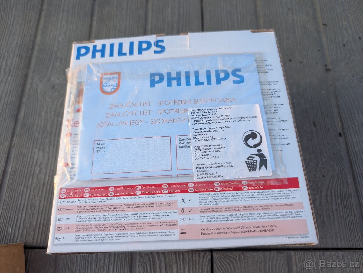 Prodám webkameru Philips - 2