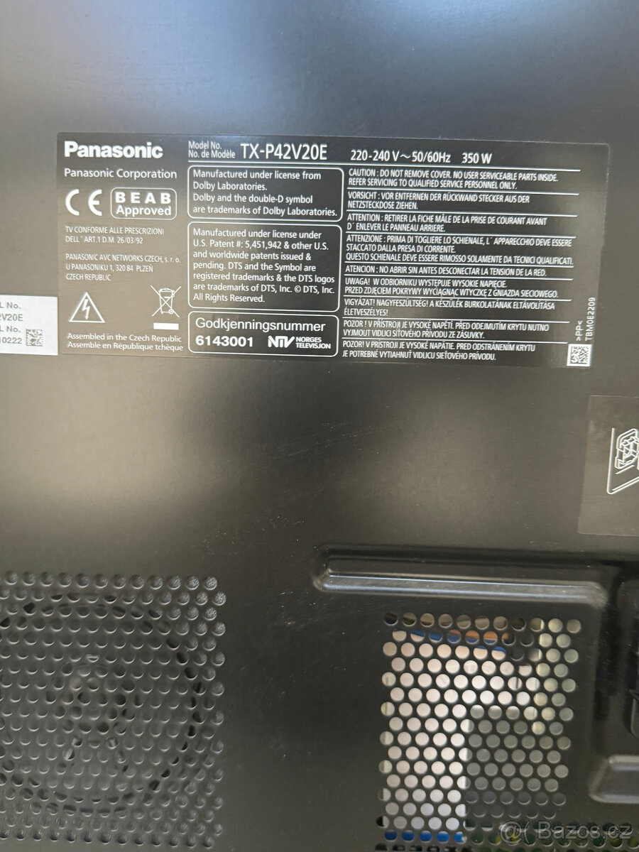 Televize Panasonic - 2