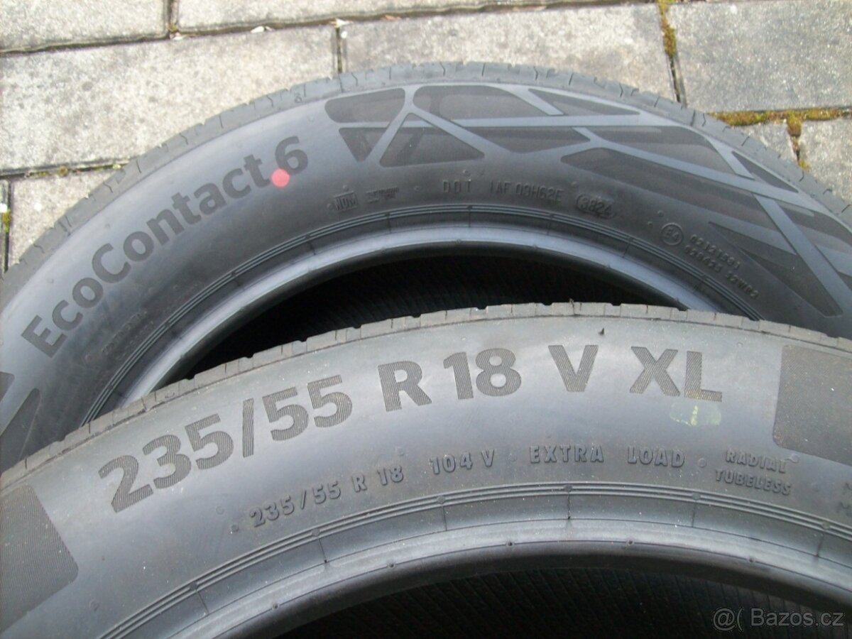 letní pneu Conti na Kodiaq 235.55.18 104V XL - 2