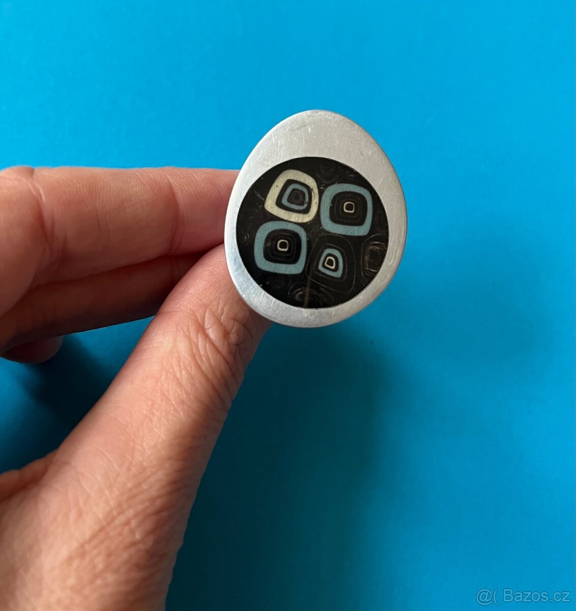 Designový originální prsten, velikost nastavitelná. - 2