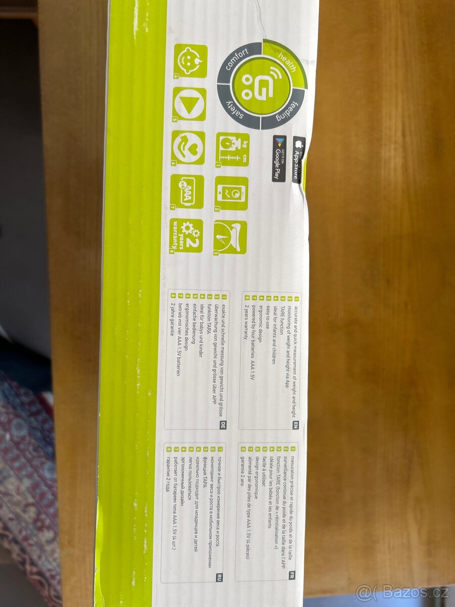 AGU dětská váha a měřidlo s aplikaci. - 2