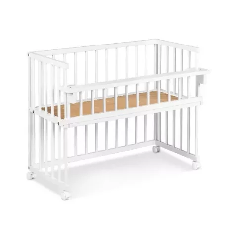 Dětská postýlka Klups Piccolino v bílé barvě - 90x40 - 2