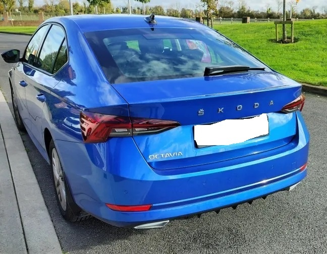 Spojler zadného nárazníka difúzorové plutvy žralocie plutvy - 2