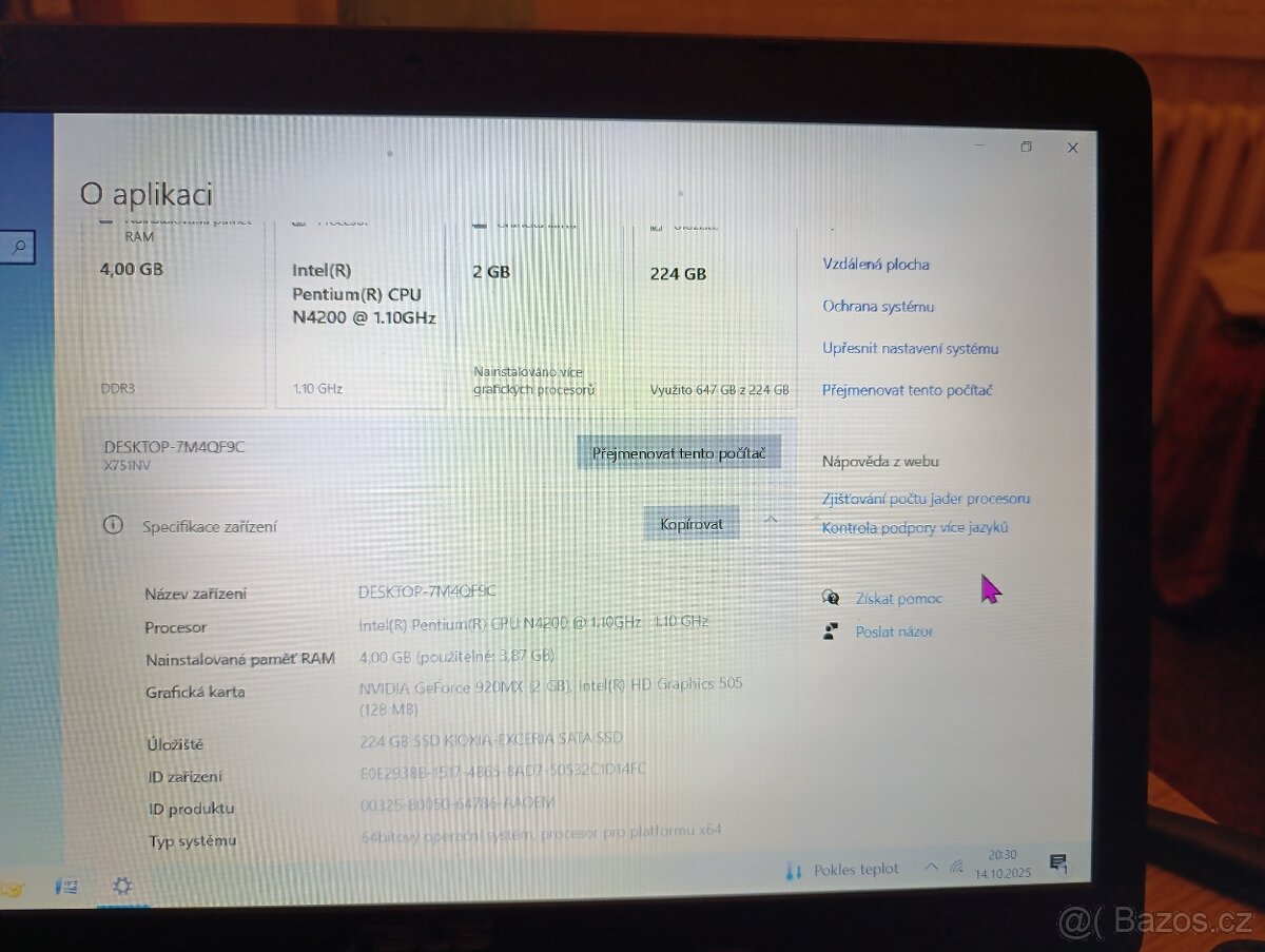 Notebook ASUS A751N - 2