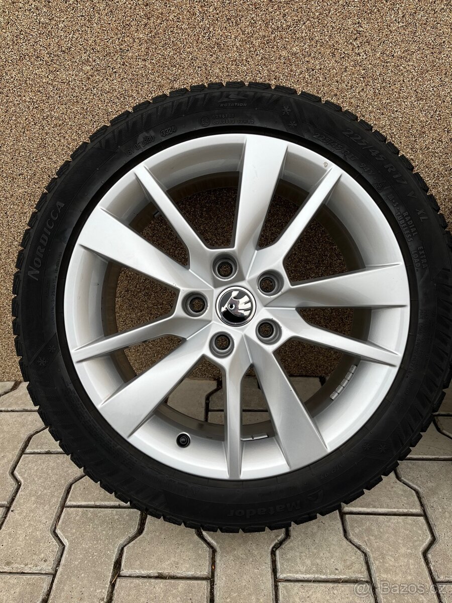 Alu kola Trius Škoda Octavia 3 + Matador MP93 Nordicca - 2