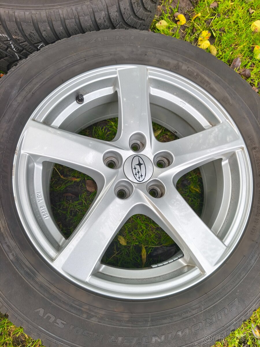 Zimní sada Subaru 5x114,3 Falken 225/60/17 - 2