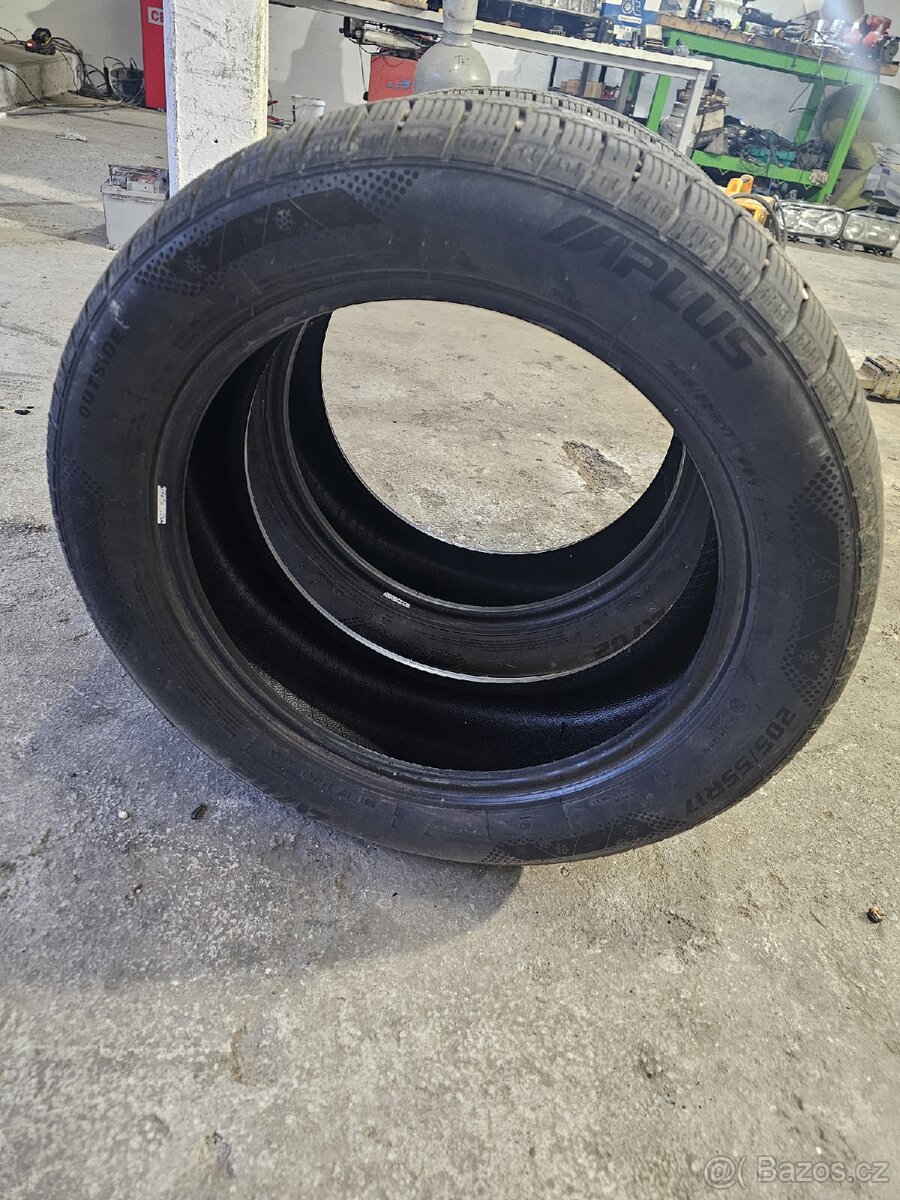 205/55 R17 Zimní 5-6mm - 2