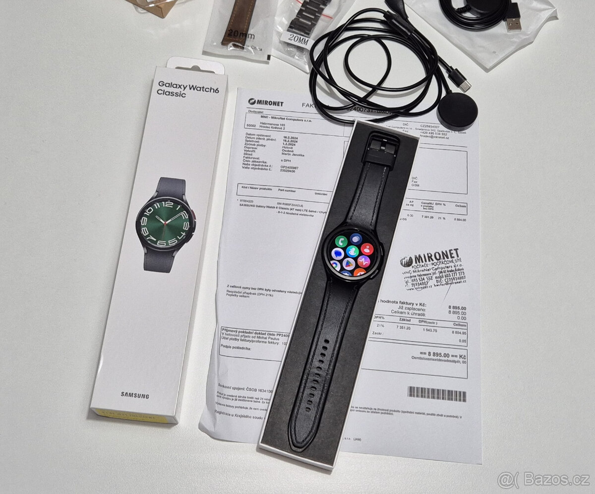 SAMSUNG Galaxy watch6 classic v ZÁRUCE - 2