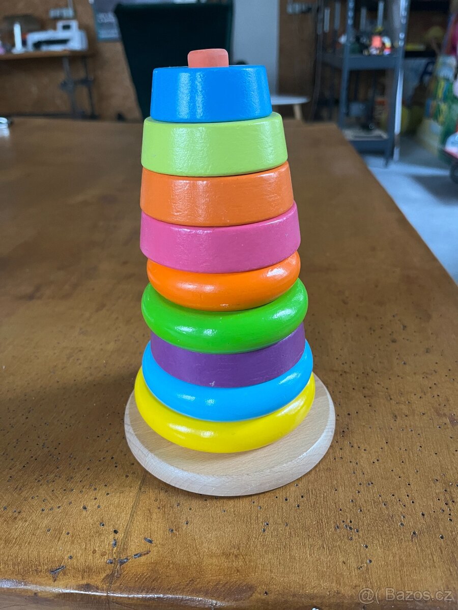 Dřevěná věž 2v1 - 2