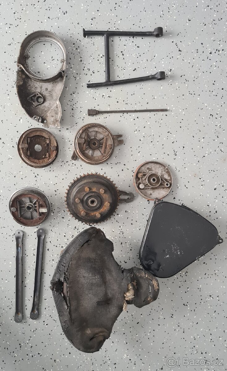 DÍLY ČZ 125T, 150C - 2