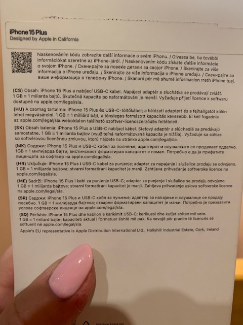 Prodám iPhone 15 Plus - 2