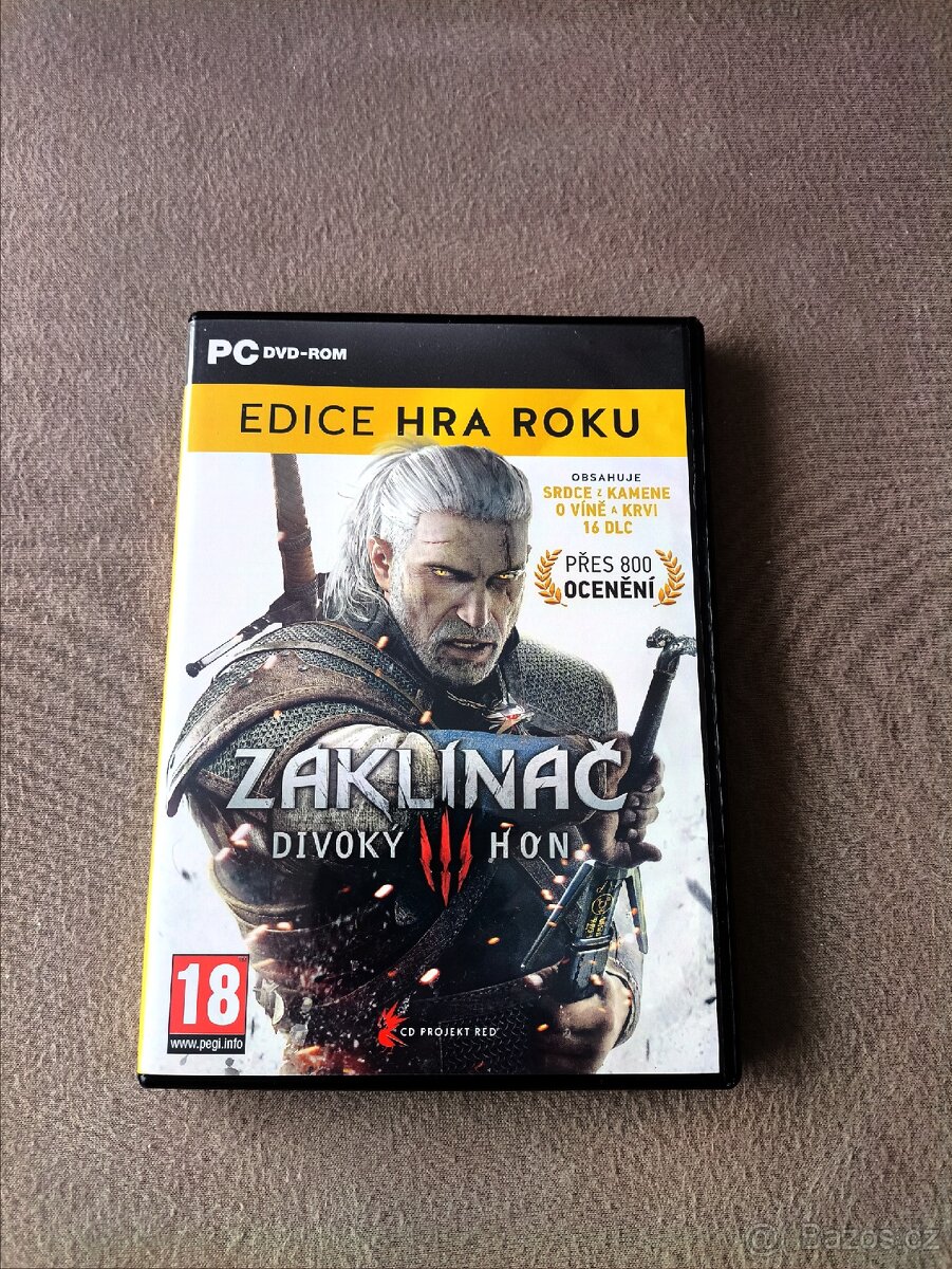 PC hra Zaklínač The Witcher 1, 2, 3 Divoký hon - 2