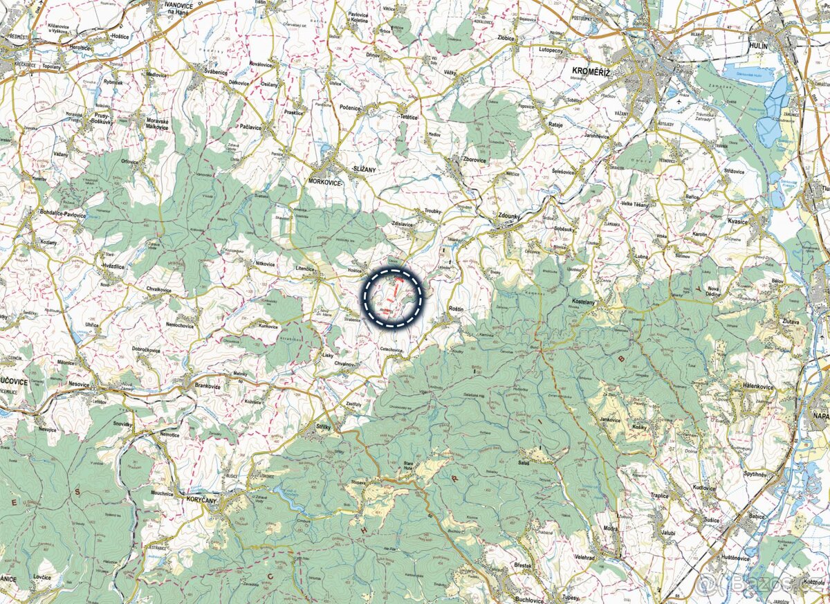 Zemědělská půda, prodej, Honětice, Kroměříž - 2