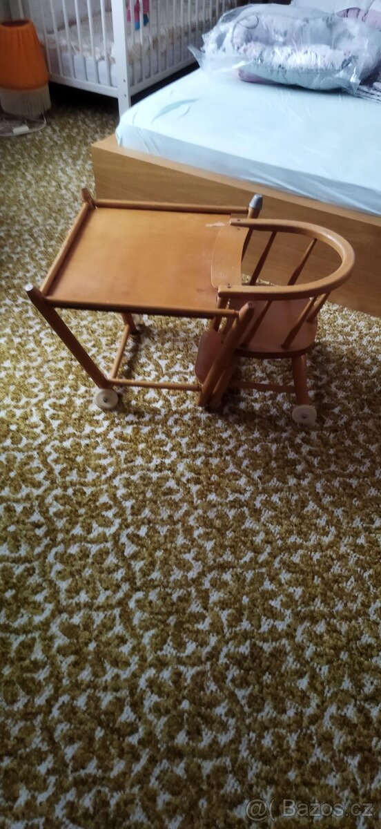 Retro jídelní židlička - 2