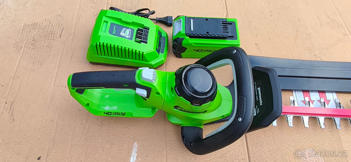 Mountfield Aku plotové nůžky Greenworks G40HT61 - 2