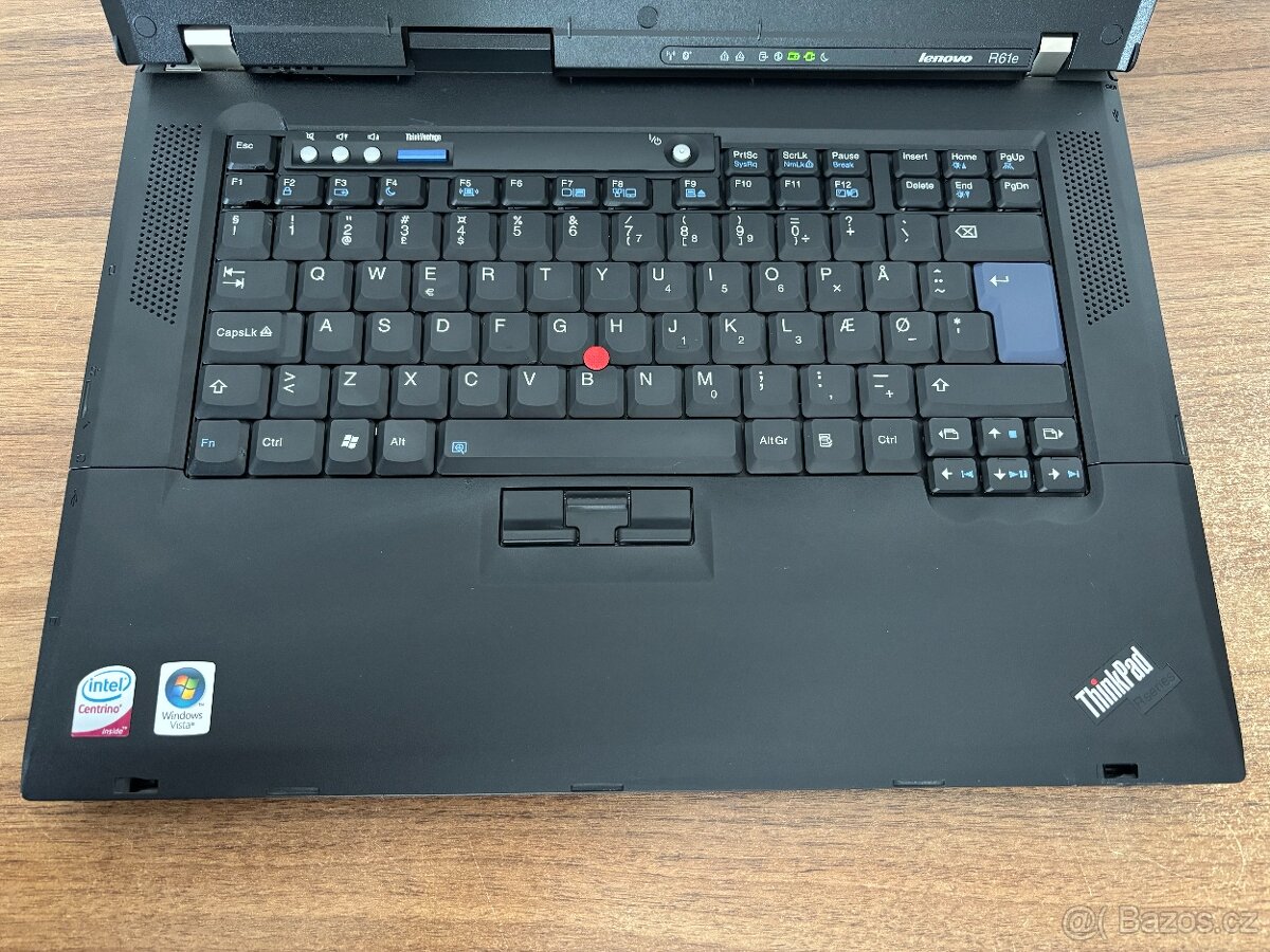 Lenovo ThinkPad R61e, Windows XP - 2