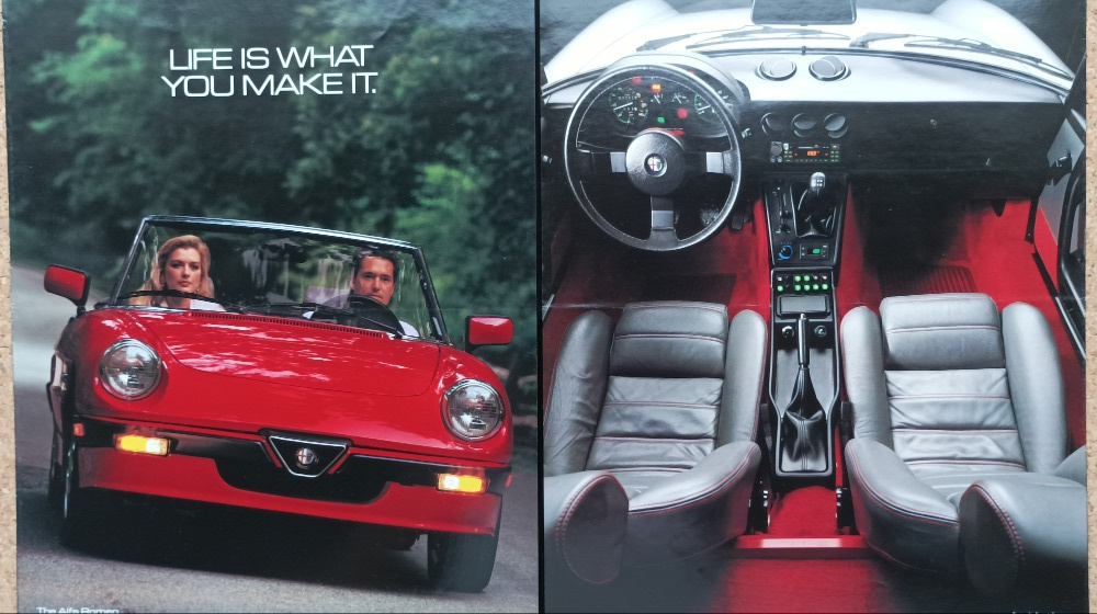 Prospekt Alfa Romeo Spider - 2