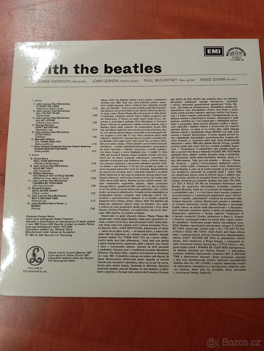 LP - The beatles -With the beatles - 2