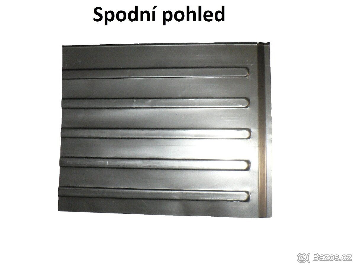 Zadní části podlahy Škoda 120 - 2