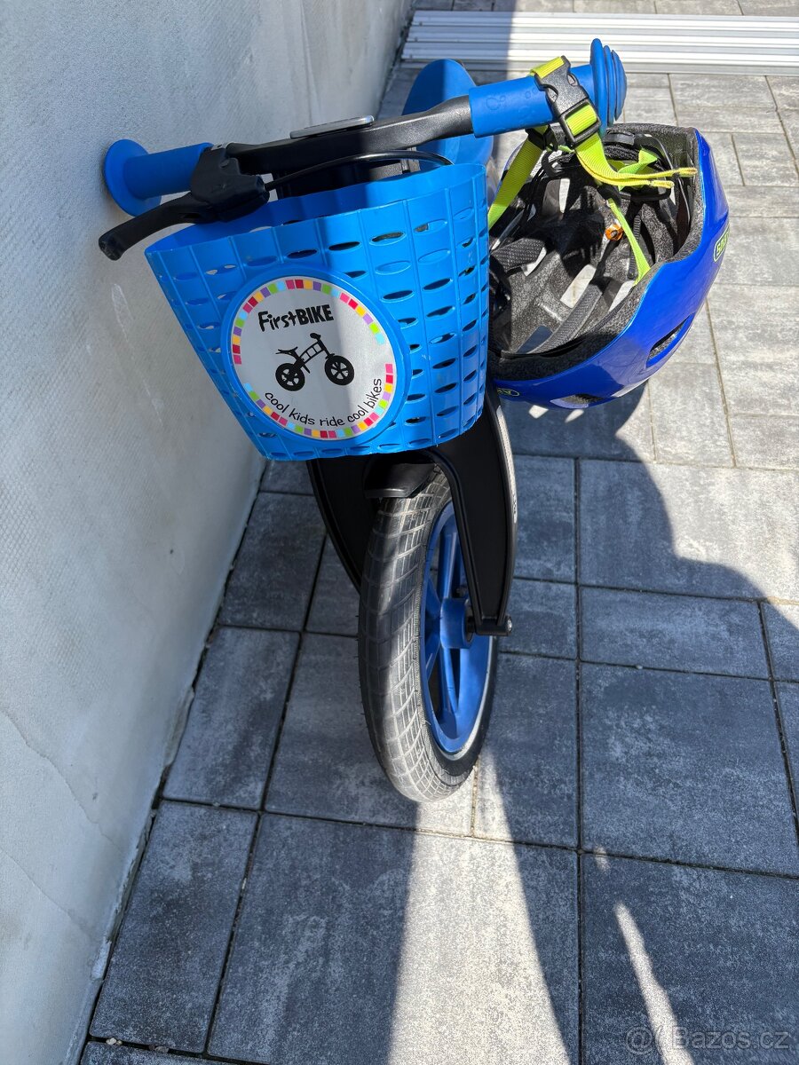 First bike + helma - 2