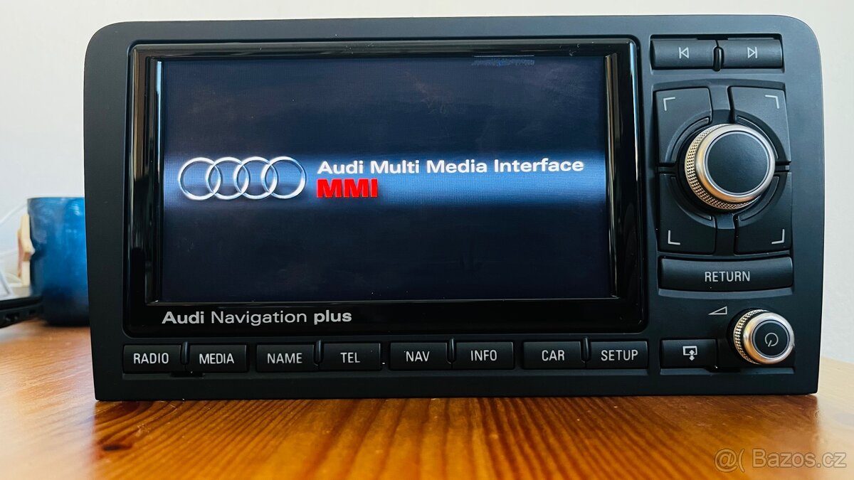Audi Navigation Plus - RNS-E - A3, A4, TT, Exeo - LED verze - 2