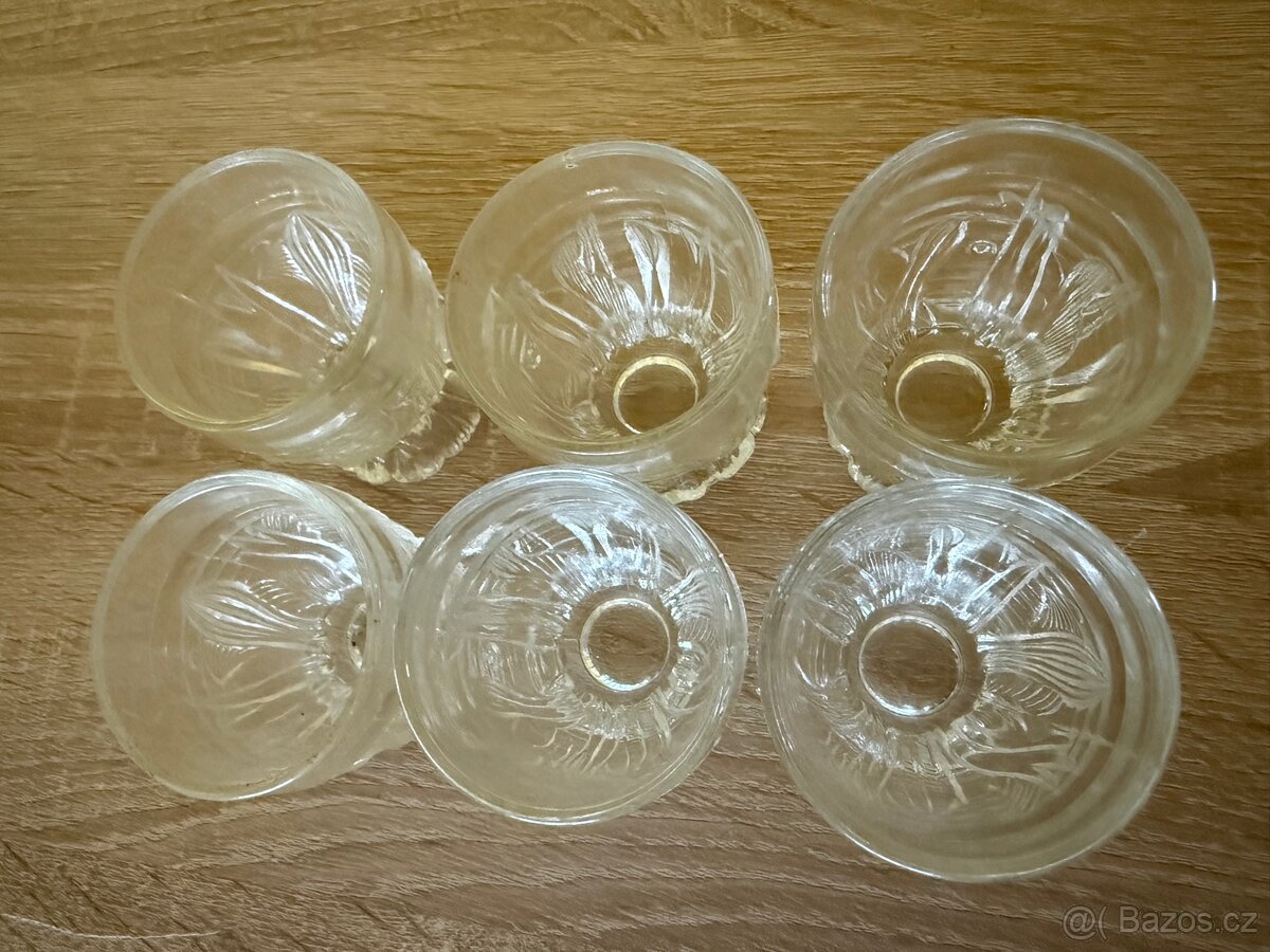 Retro pohárky na likér - 2