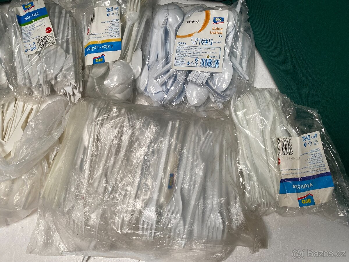 Jednorázové příbory- gastro vybavení - 2