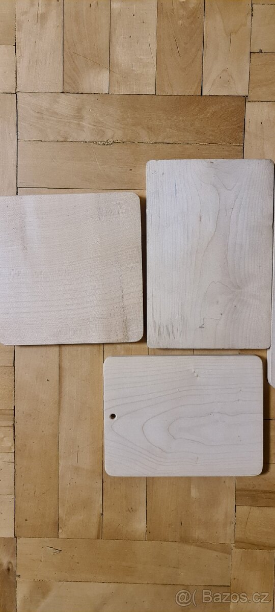 Kuchyňské dřevěné prkýnka 5ks - 2