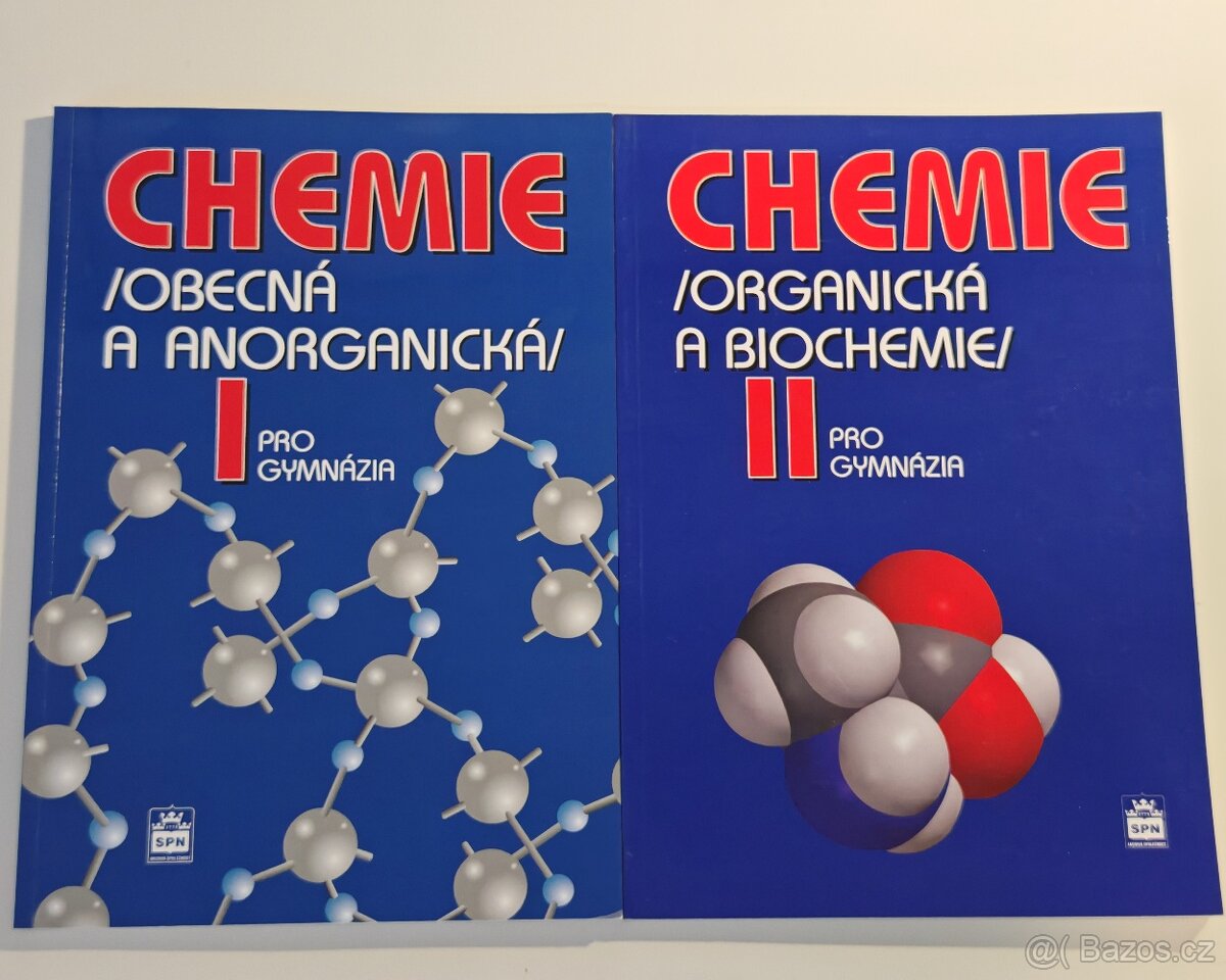 Sada 10 ks učebnic CHEMIE pro gymnázia a SŠ - 2
