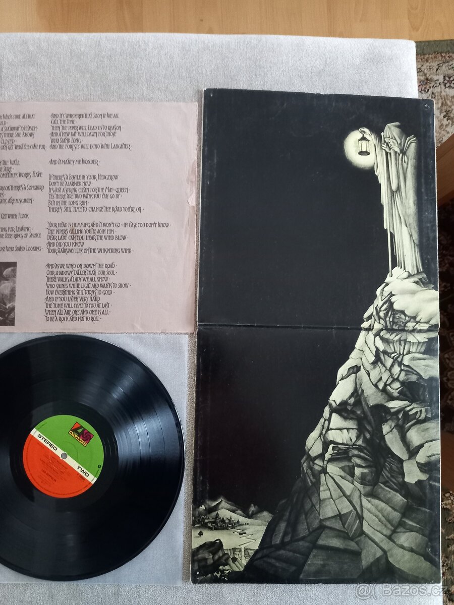 LED ZEPPELIN „IV“ /Atlantic 1971/ rozkl ob+orig vnut ob/mie - 2