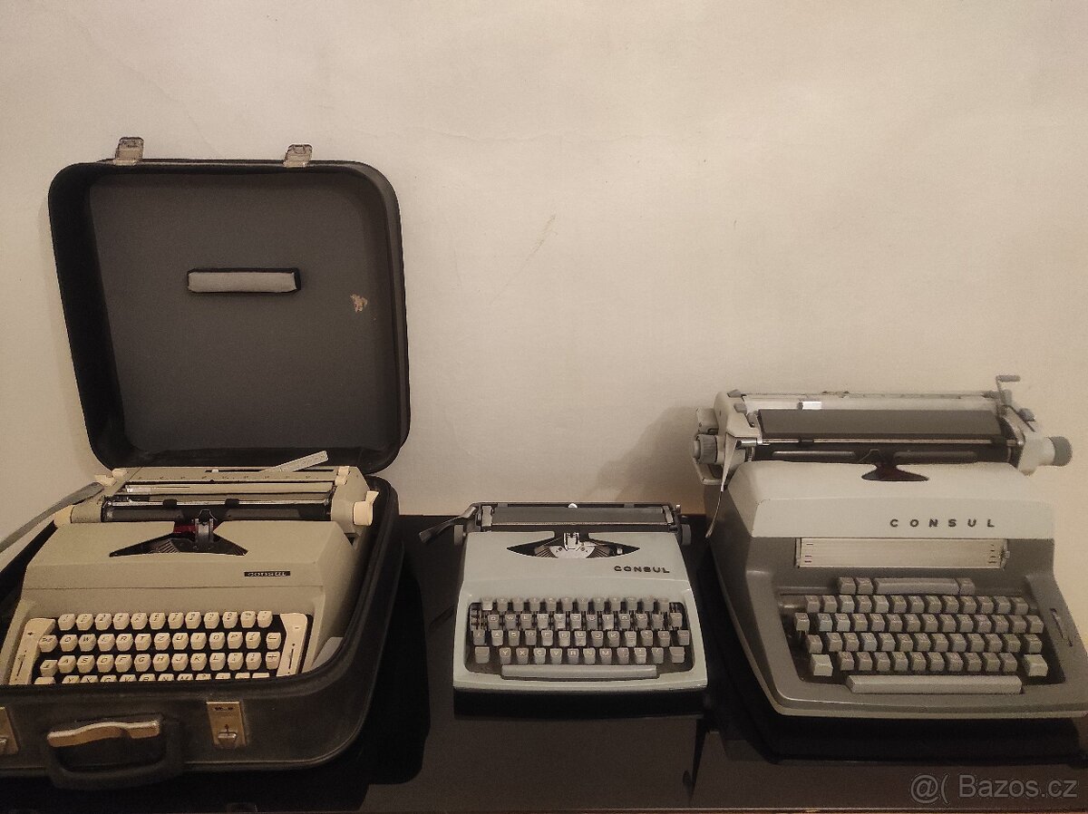Psací stroje Consul a Zeta - 2