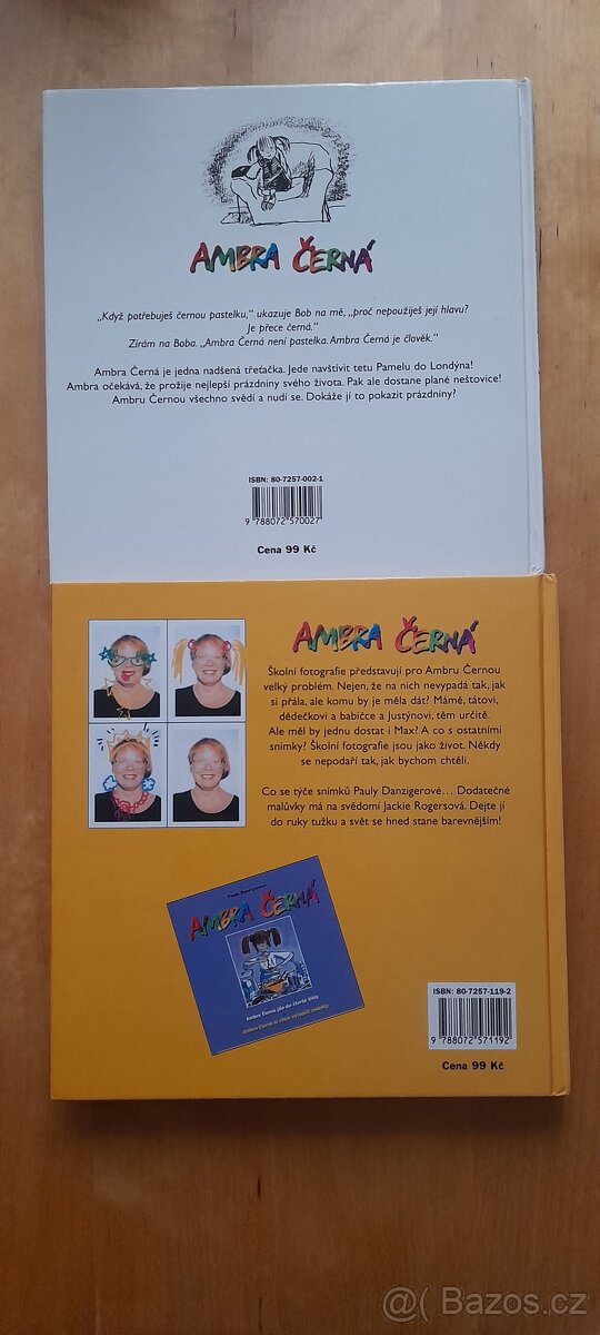 Ambra Cerna 2 knihy - 2