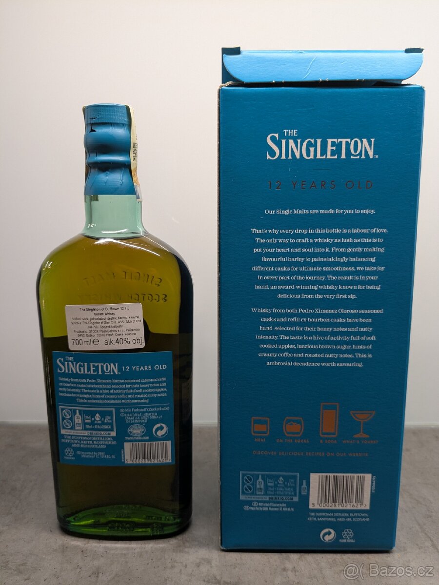 Skotská whisky Singleton of Dufftown 12 YO - 2