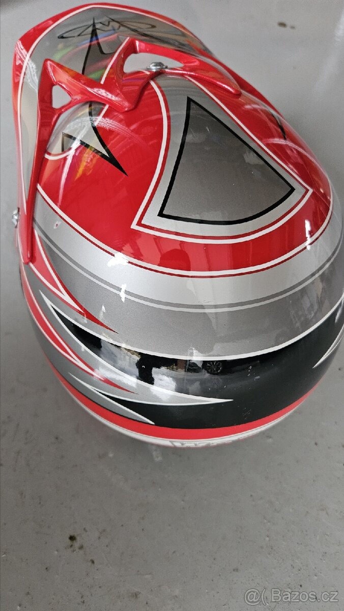 Přilba na motorku, čtyřkolku- dětská. - 2