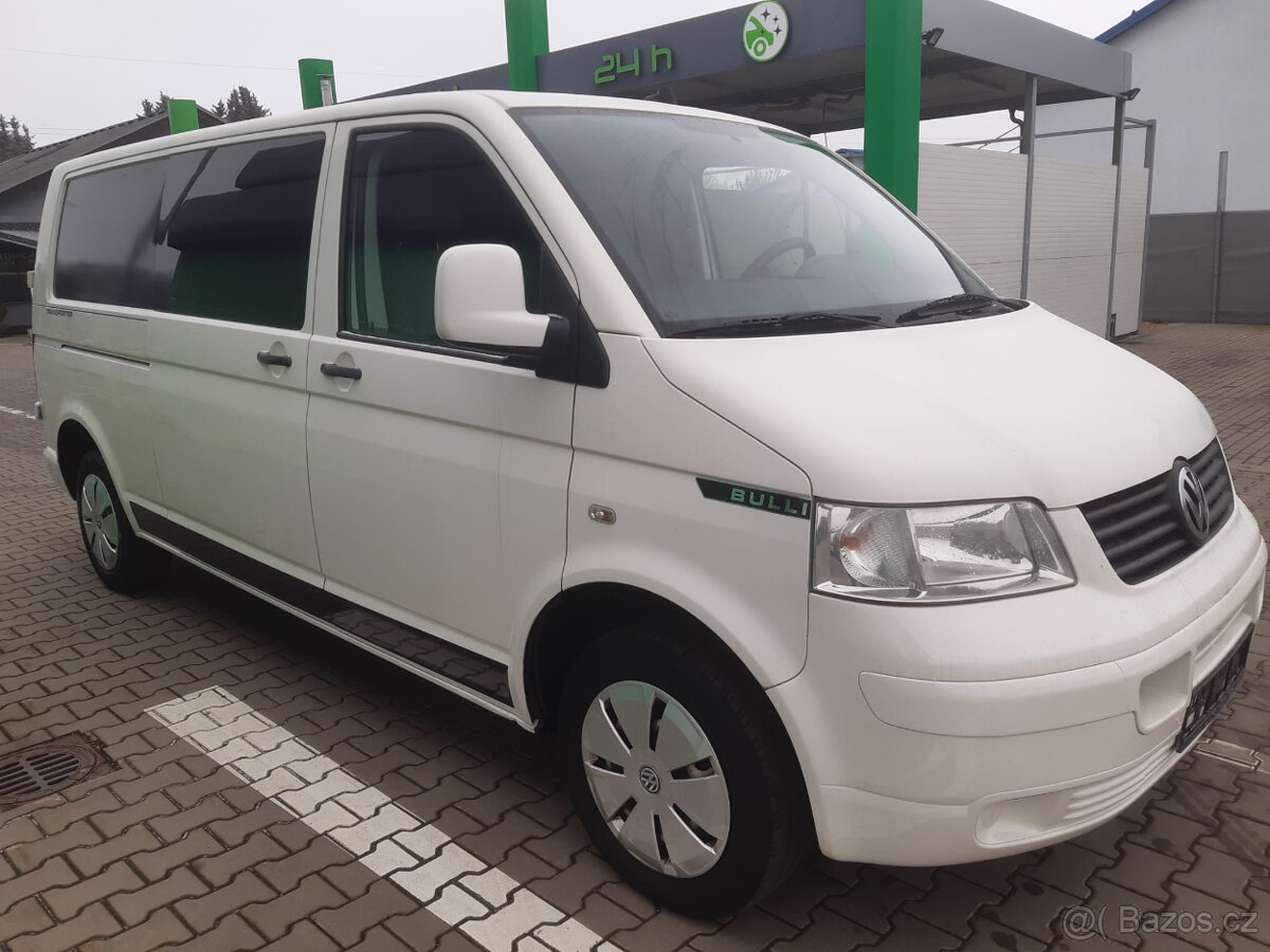 VW Transporter T5, 1,9tdi 62kw, 2008, 5míst, long, bez DPF - 2