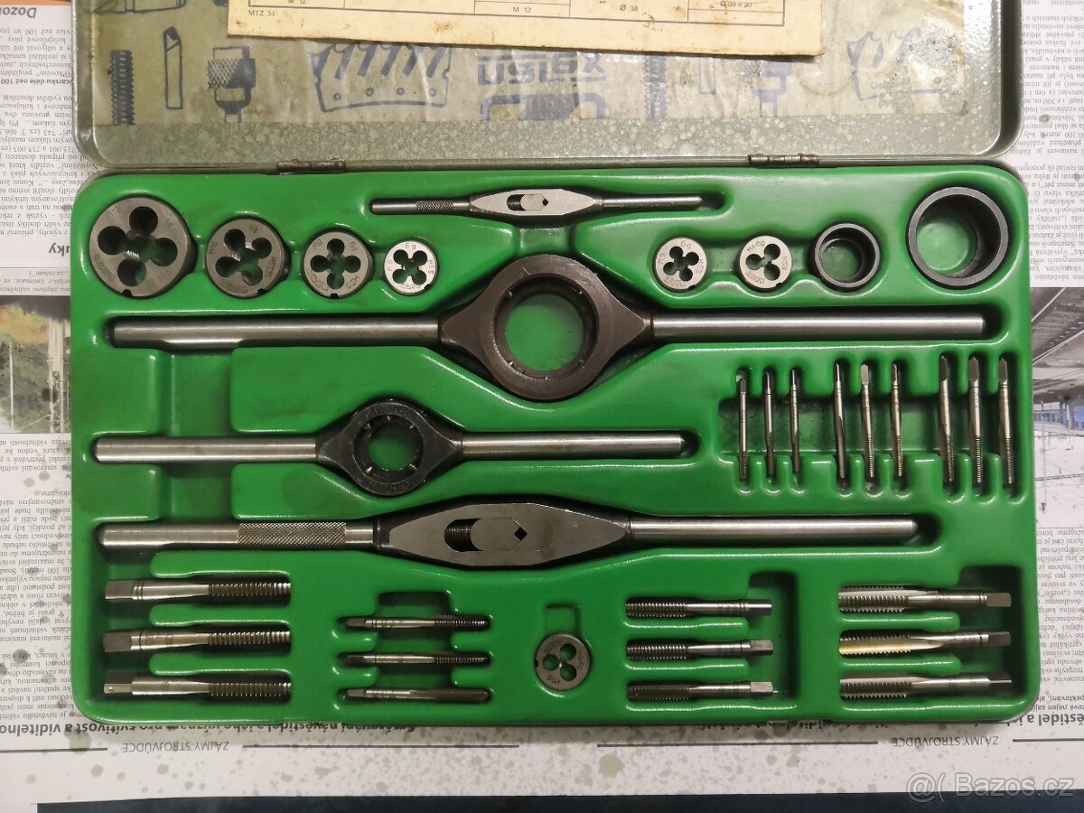 P:sada závitníků narex M1 HSS - 2