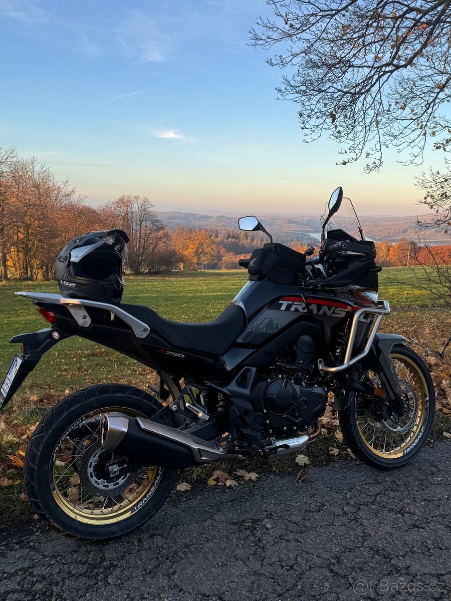 Honda Transalp padací rám horní originál nový - 2