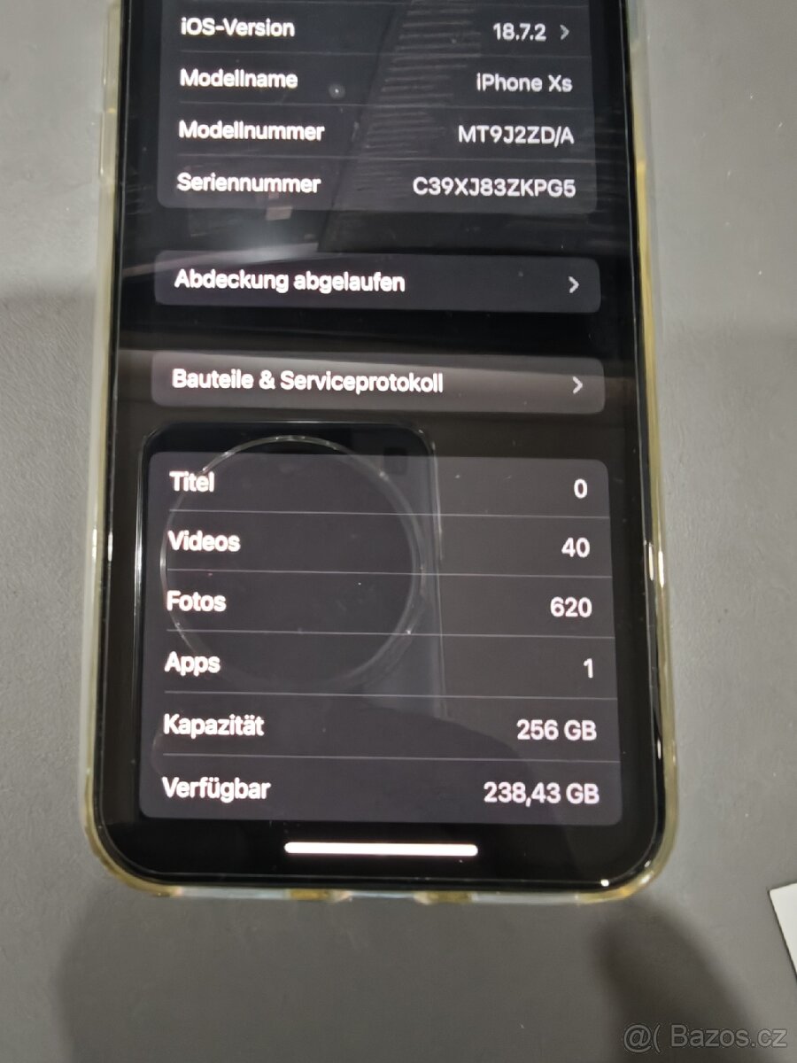 Apple iPhone XS 256GB Silver – výborný stav - 2