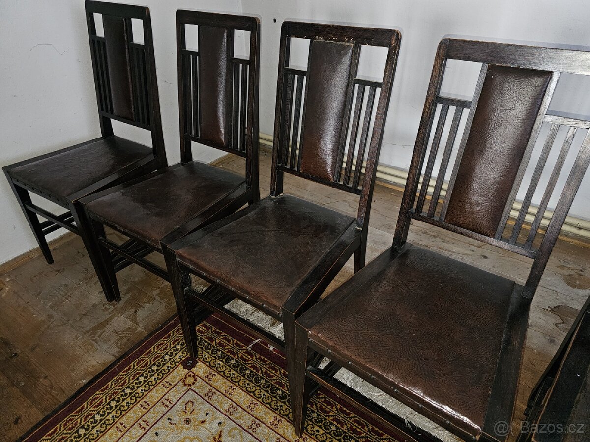 Prodam 6 židle prvorepublikove - 2