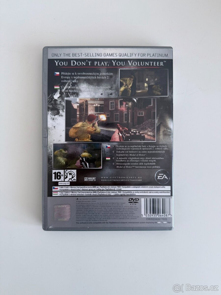 Medal of Honor: Vanguard - PS2 - 2