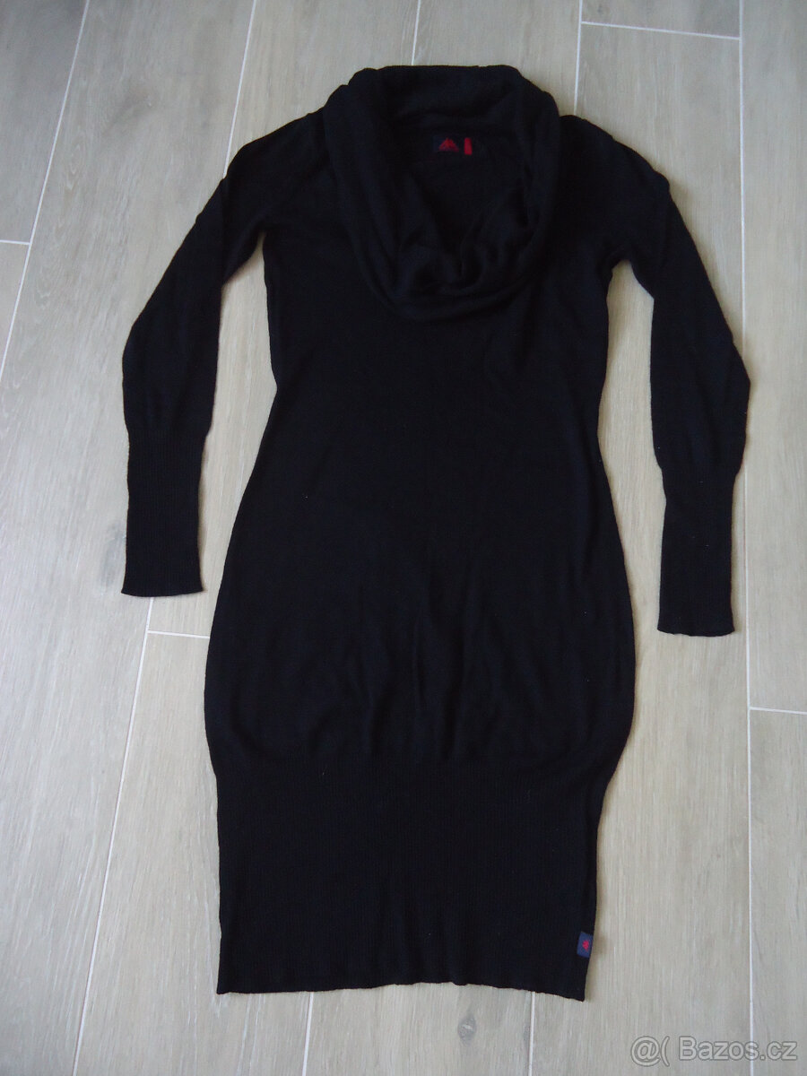 Dámské černé šaty vel.S - 2