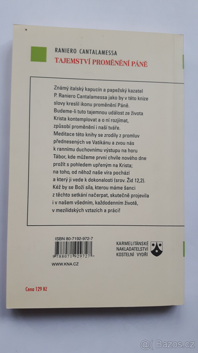 Tajemství proměnění Páně - 2