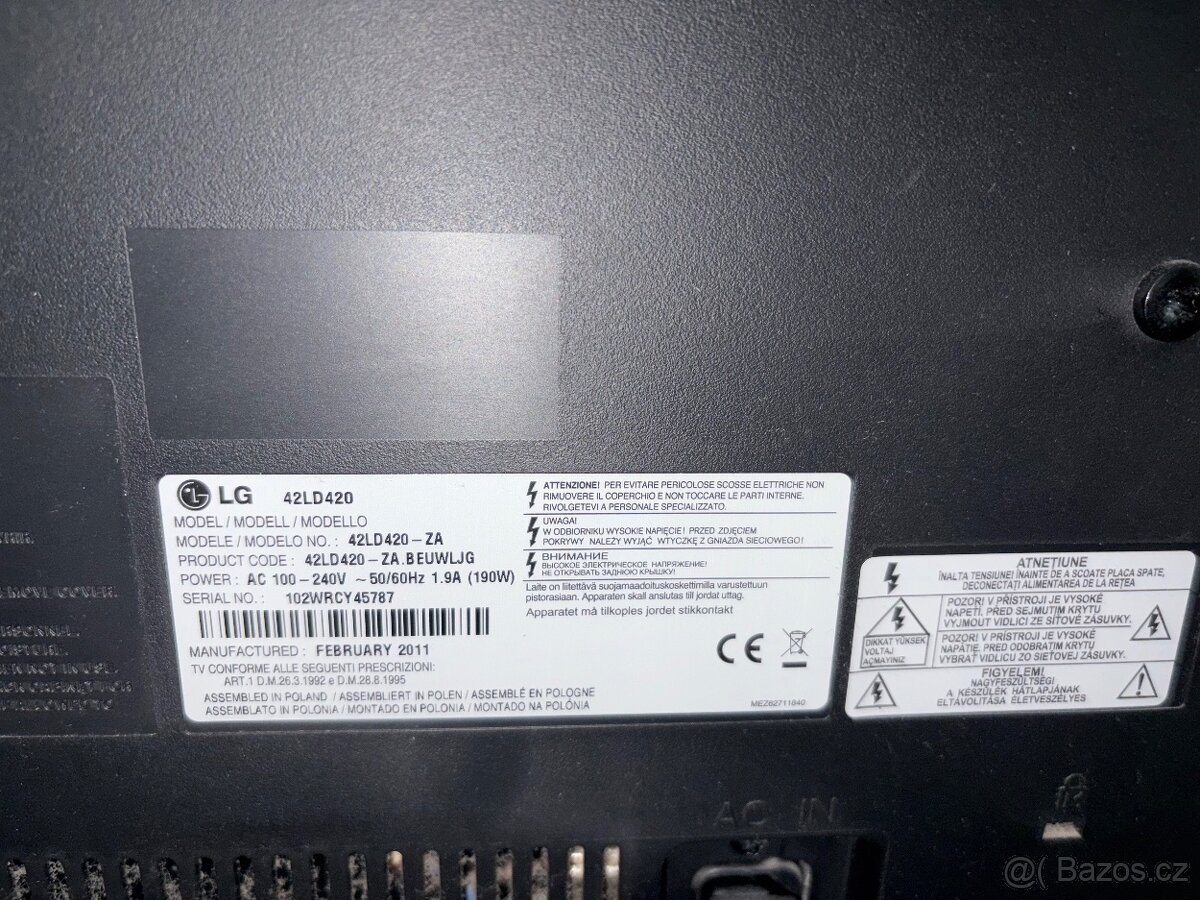 Lg televize není smart - 2